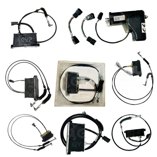 Excavator parts : Throttle Motor