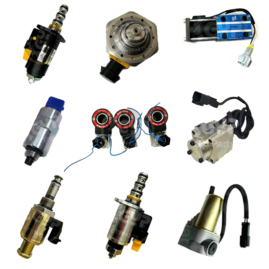 Excavator parts : Solenoid Valve