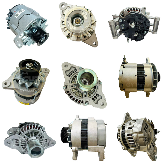 Excavator parts : Alternator