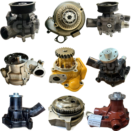 Excavator parts : Water Pumps