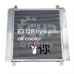 CAT E312B 118-9949 OIL COOLER plate and bar core #118-9949 #OIL COOLER plate and bar core #CAT E312B 118-9949 OIL COOLER plate and bar core