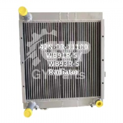 Radiator 42N-03-11100 42N0311100 for Komatsu Excavator WB91R-5 WB93R-5 WB93S-5 WB97R-5 WB97S-5 #42N-03-11100 #42N0311100 #WB91R-5 Radiator