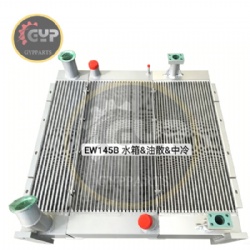 Radiator & Hydarulic oil cooler & Aftercooler for VOLVO EW145B #Radiator & Hydarulic oil cooler & Aftercooler #VOLVO EW145B #VOLVO EW145B Radiator & Hydarulic oil cooler & Aftercooler #GYP Parts