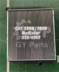 #CAT 735B Radiator#740B Radiator#332-4567#3324567