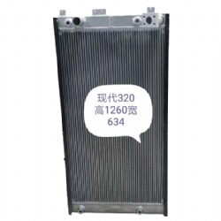 R320-7 hydraulic oil cooler