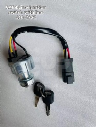 #CAT 4 Line ignition switch with line  #110-7887 #1107887 #216B ignition switch  #246B ignition switch  #725 ignition switch