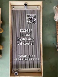 CAT excavatorE336E hydraulic oil cooler # oil cooler