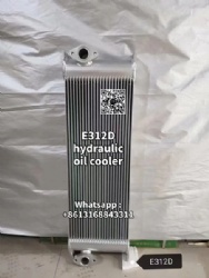 #E312D hydraulic oil cooler #E312B oil cooler