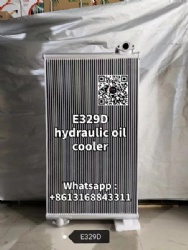 #E329D hydraulic oil cooler #E329B oil cooler