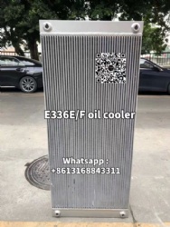 #E336E hydraulic oil cooler #E336E oil cooler #3395904#339-5904