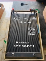 HYUNDAI excavatorR210-7 hydraulic oil cooler # oil cooler