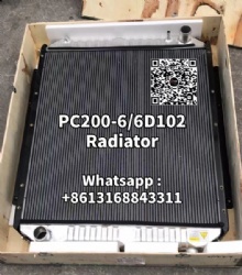 #PC200-6/6D102 Radiator  #komatsu Radiator