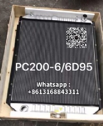 #PC200-6/6D95 Radiator  #komatsu Radiator