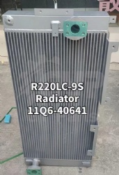 #R220LC-9S hydraulic oil cooler  ​#11Q6-40641 ​#11Q640641 #hyundai R220LC-9S hydraulic oil cooler